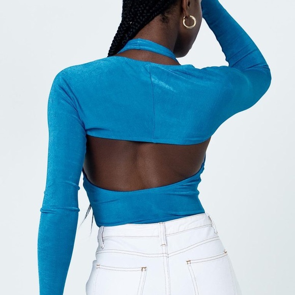 bodysuit with bolero set - Picture 3 of 6